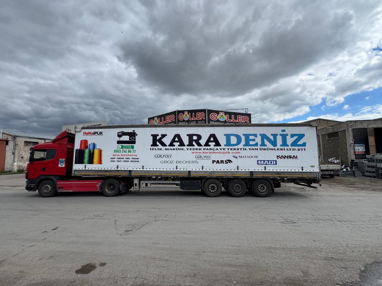 Türkiye'nin her yerine sevkiyat &middot; Karadeniz İplik
